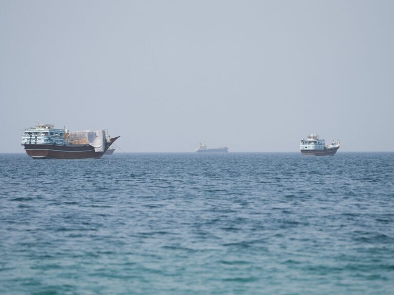 Oil prices climb as Iranian demands cloud outlook for Strait of Hormuz