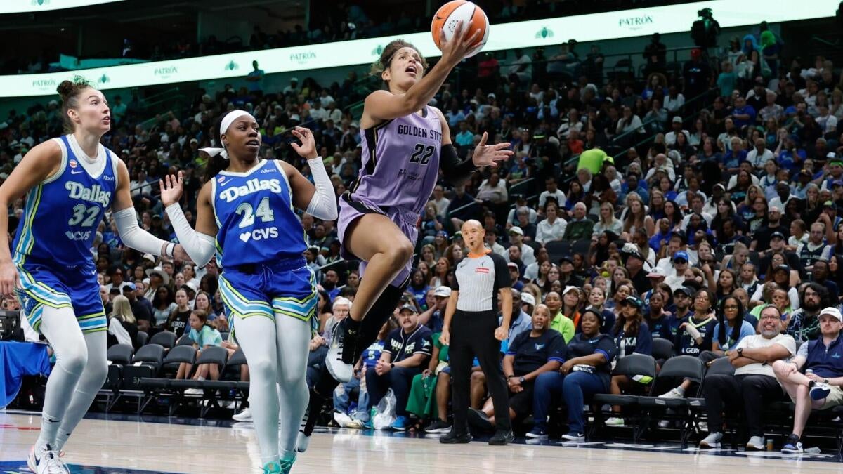 Wings vs. Valkyries WNBA picks: Back Golden State in potential playoff preview, lone Monday game