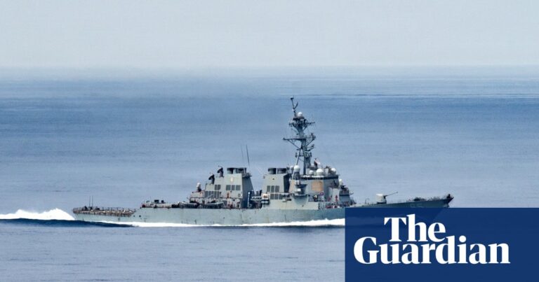 US Navy destroyer adrift in South China Sea for four days after losing power