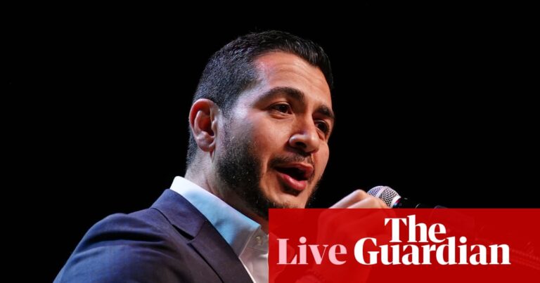 Michigan Senate Democratic primary race remains too close to call as El-Sayed holds narrow lead – US politics live