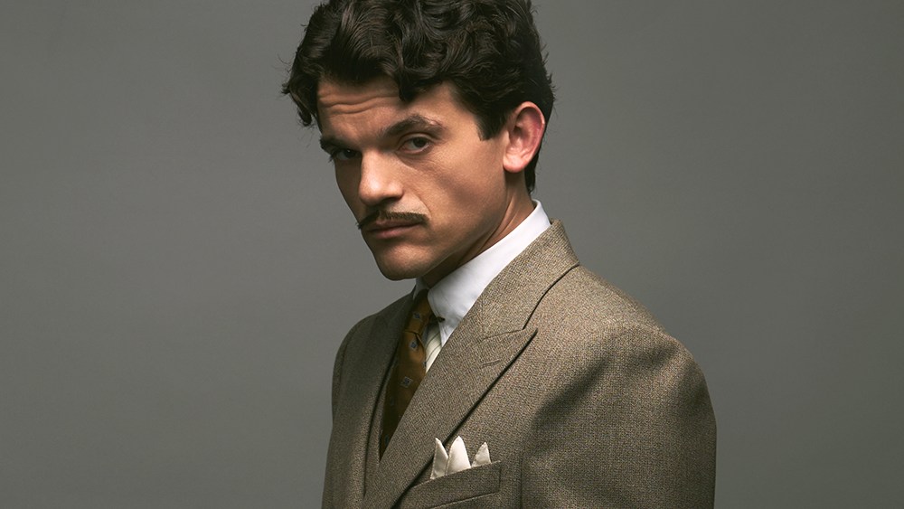 Edward Bluemel Suits Up as Detective Poirot in First Look at BBC and BritBox Series ‘Hercule’