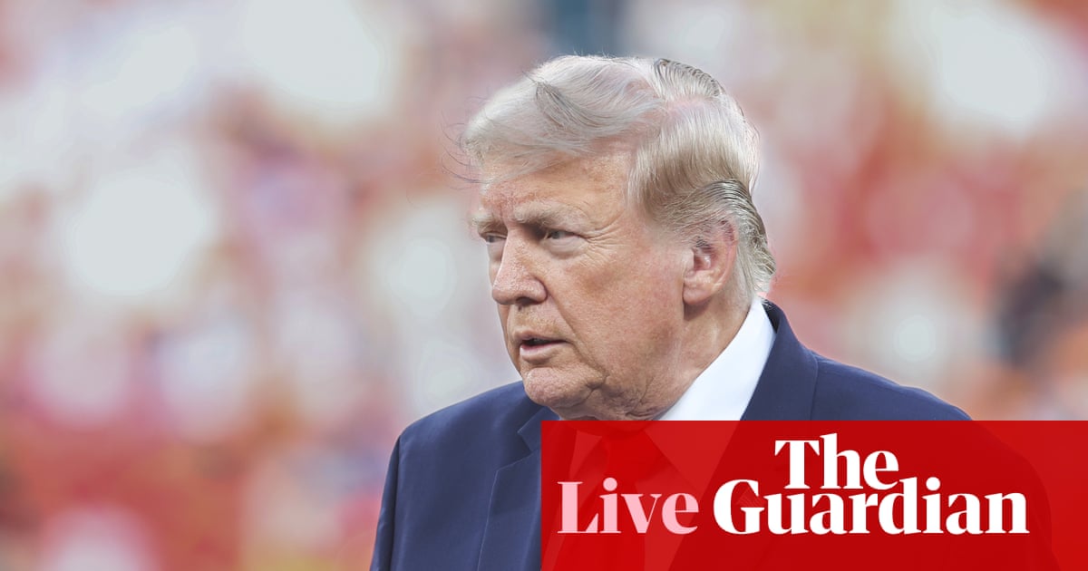 Donald Trump to give speech on crime and safety during New York visit – US politics live
