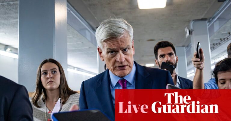 Key Republican says he will vote for Todd Blanche to become attorney general after other senators defect – live