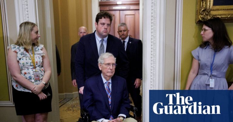 Mitch McConnell leaves rehab center to continue recovery from fall at home
