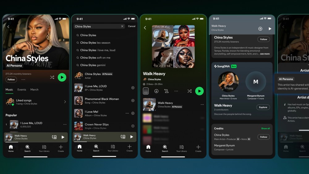 Spotify Strikes Back Against AI Artists With ‘AI Persona‘ Label
