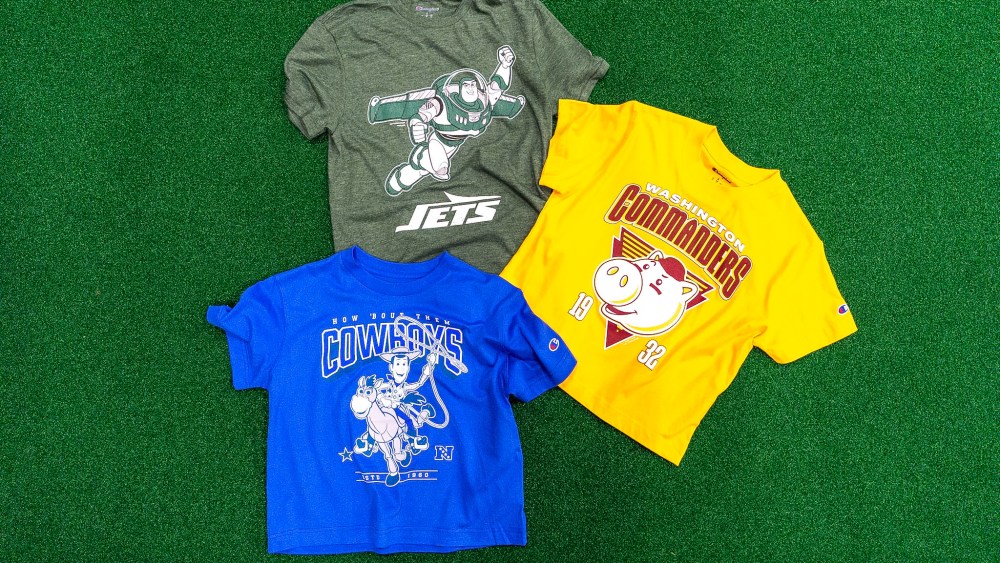 Disney and NFL Team Up on Apparel Collection, Pairing Each of the League’s 32 Teams With Beloved Franchise Characters