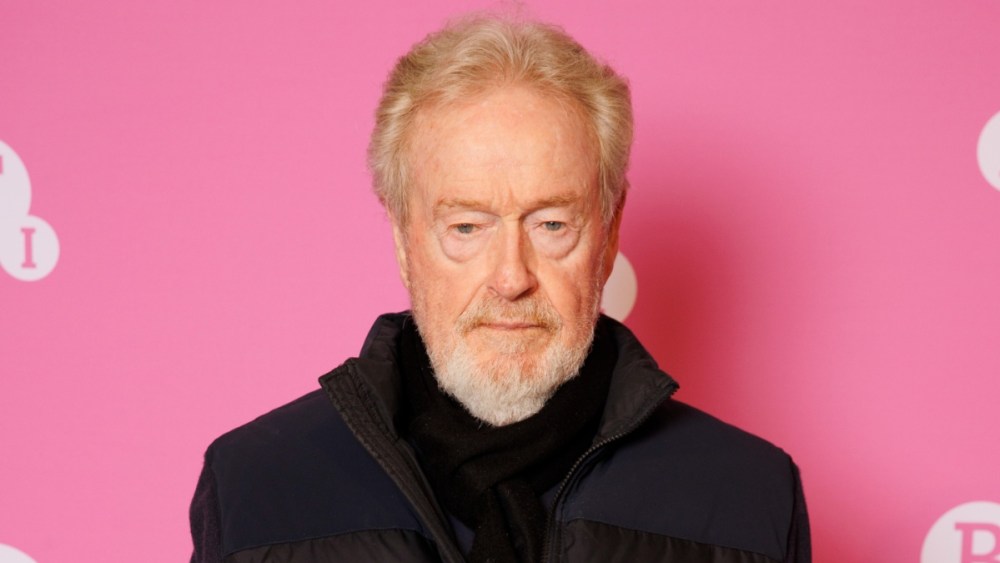 Ridley Scott Says ‘I’m Not a Filmmaker, I’m an Influencer’