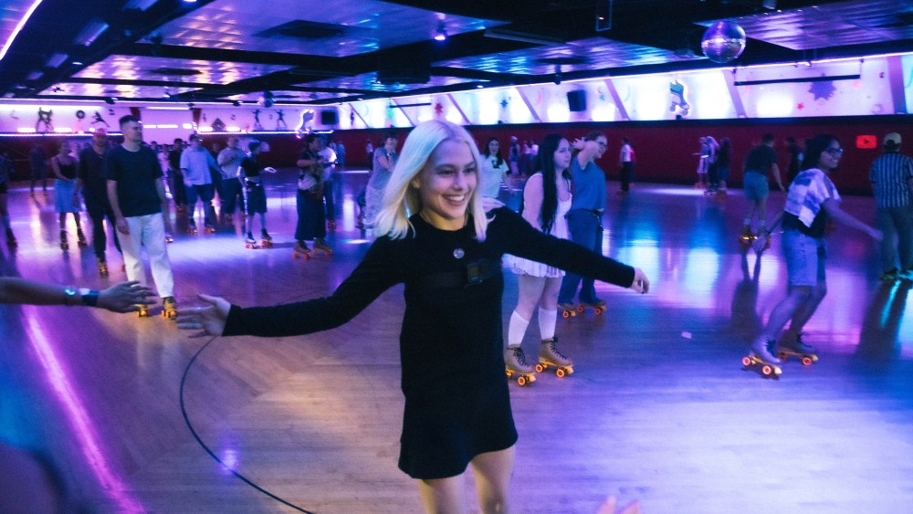 Phoebe Bridgers Leads Delighted Fans Around the Rink at a Rollerskating Listening Party for ‘Lost Weekend’