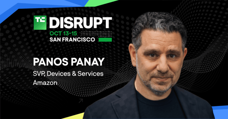 What comes after the smartphone? Amazon’s Panos Panay will make his case at TechCrunch Disrupt 2026 