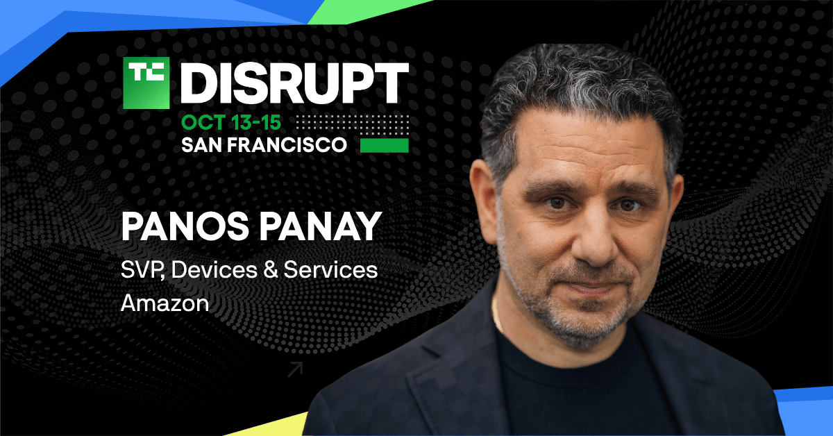 What comes after the smartphone? Amazon’s Panos Panay will make his case at TechCrunch Disrupt 2026 