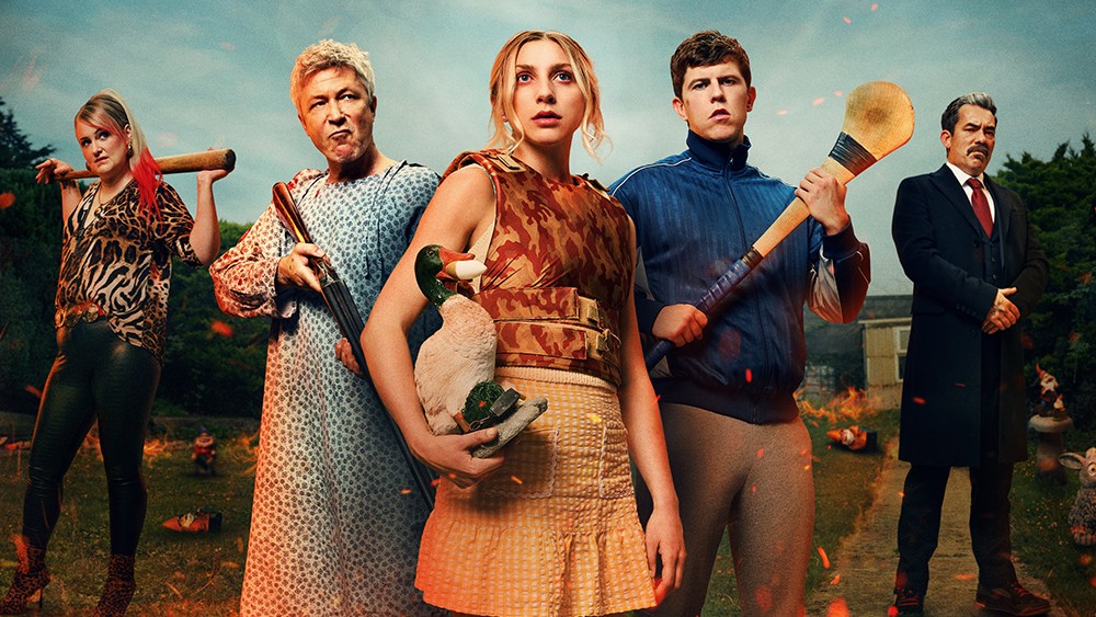 ‘Tall Tales & Murder’ First Look: Ella Lily Hyland and Aidan Gillen Star in Wild Comedic Crime Drama From ‘Veep’ Director and ‘Love/Hate’ Creator (EXCLUSIVE)