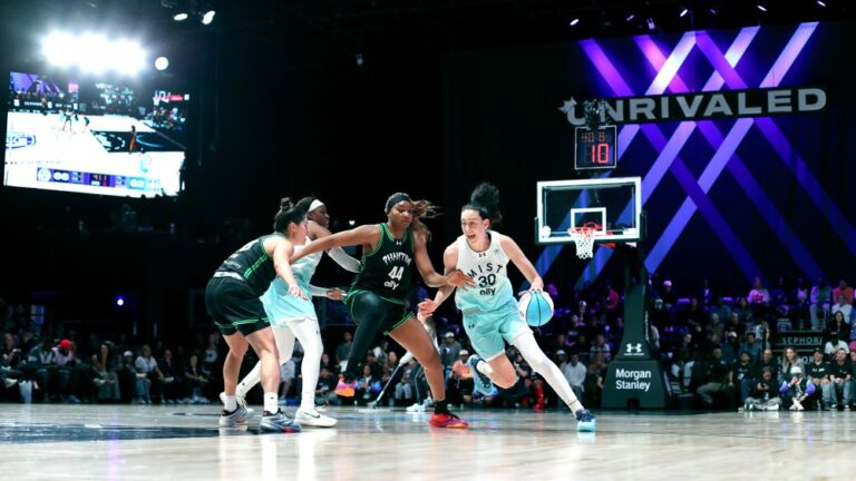 Women’s Basketball League Unrivaled Raises More Than $100 Million From Carmelo Anthony, Ashton Kutcher, Alex Morgan, University of California Fund and More