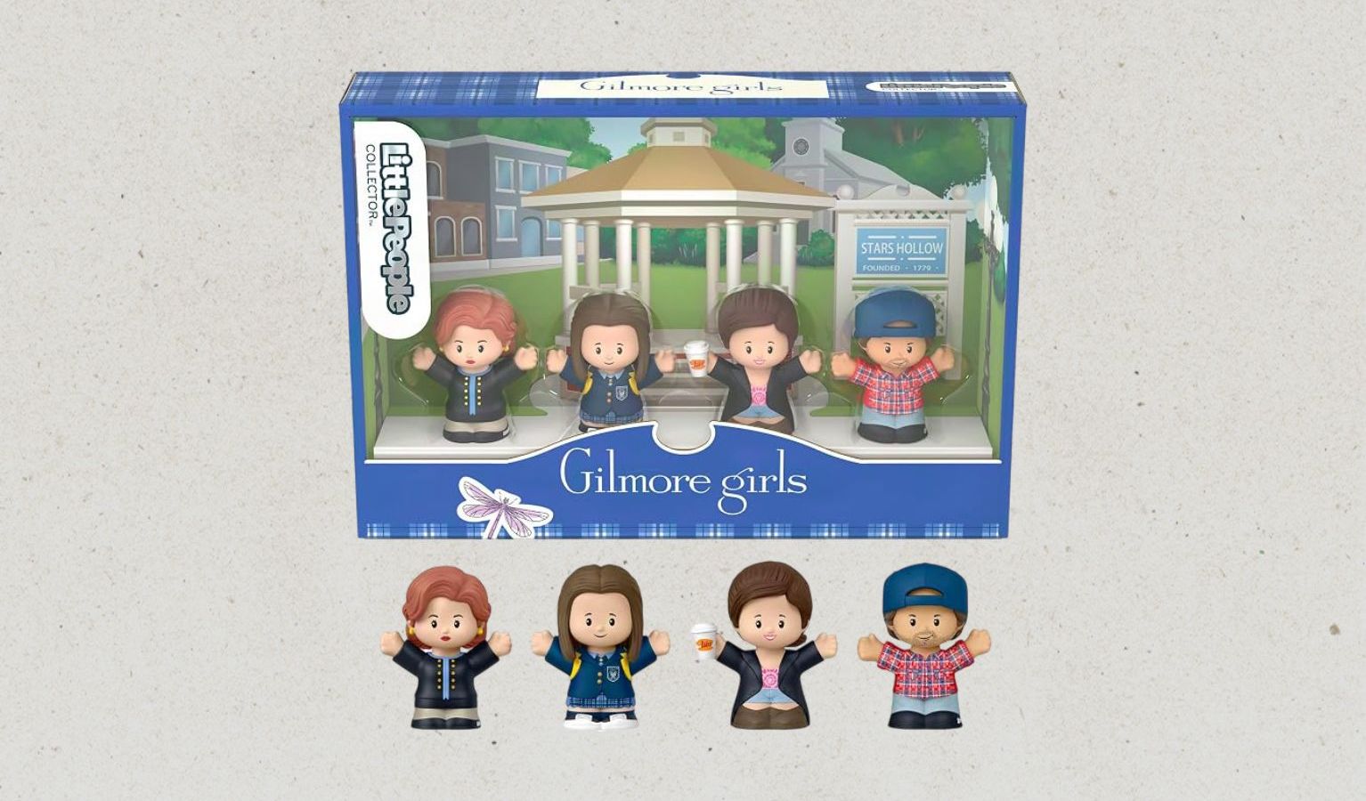 The New ‘Gilmore Girls’ Little People Collectible Set Is Bringing Stars Hollow to Your Shelf