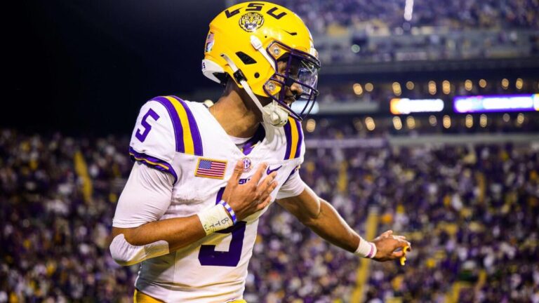 Jayden Daniels sends LSU cease and desist after Tigers give No. 5 jersey to DJ Pickett