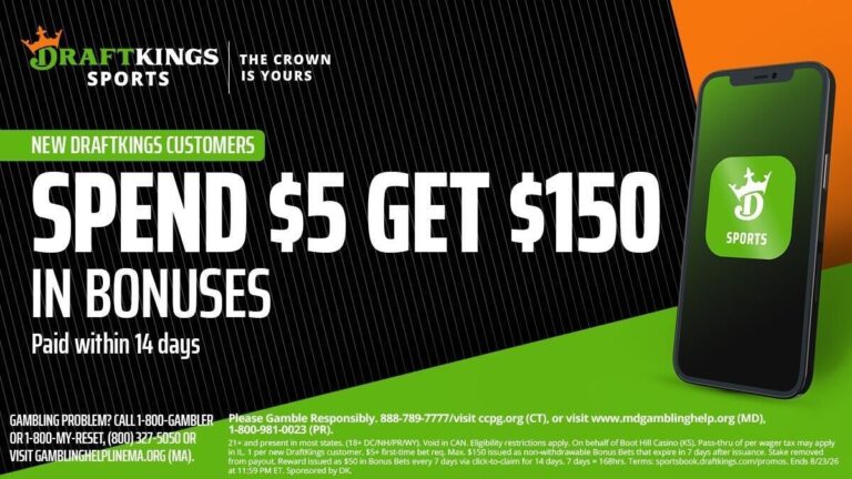 Use DraftKings promo code to get $150 bonus bets by targeting Mets-Guardians, Royals-Twins, MLB on Wednesday