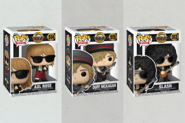 New Guns N’ Roses Funko Pop! Collectibles Drop Online In Final Weeks of Band’s World Tour