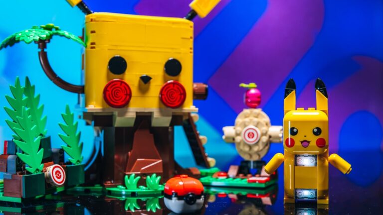 I played with the adorable Lego Pokémon Smart Play Sets and my inner kid is losing its mind