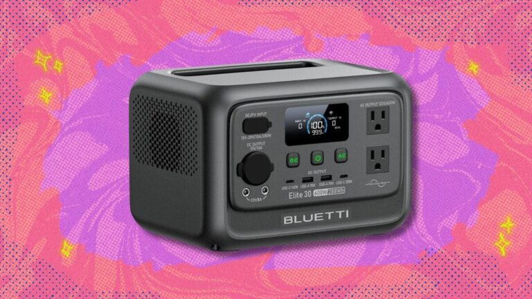 Bluetti Elite 30 V2 price drop: Save $80 on this ultra-lightweight power station