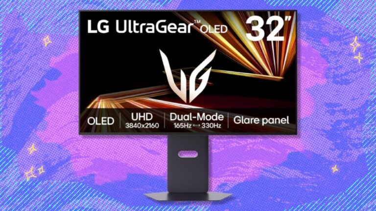 LGs 32-inch 4K OLED UltraGear gaming monitor is now $750 at Amazon — act fast to save over $500