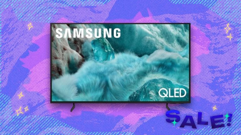 Samsungs 43-inch QLED Q7F TV just dropped to a new record low — buy now for under $300
