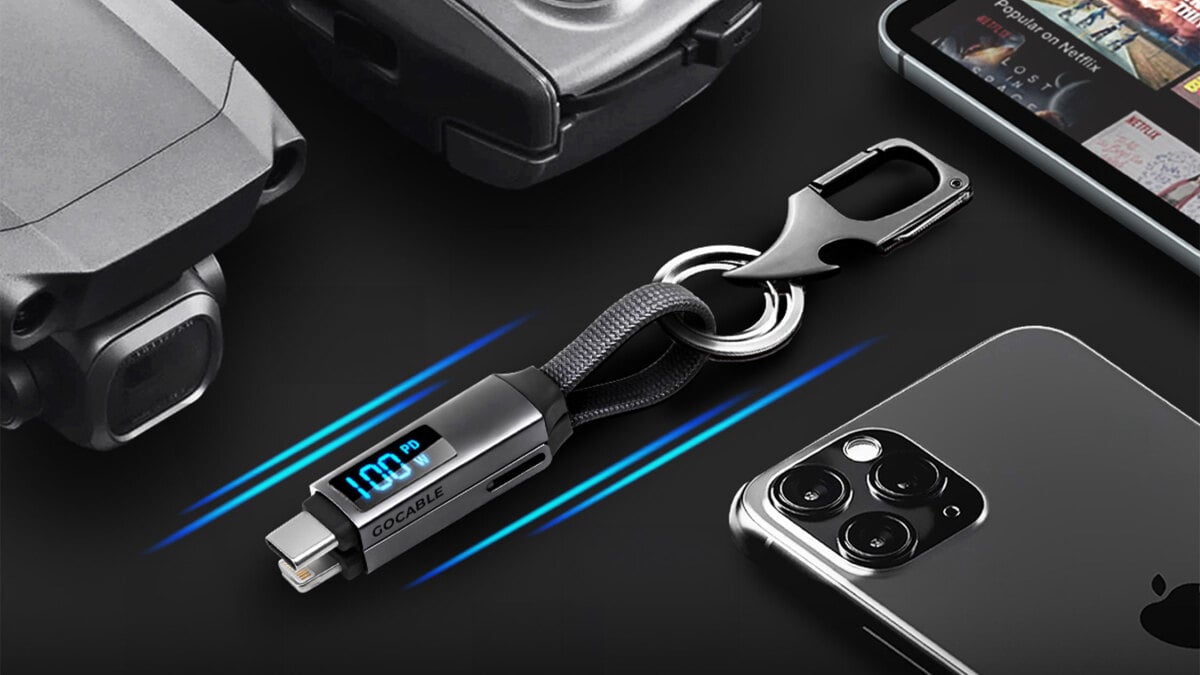 Keep your gadgets charged with this 100W 8-in-1 cable for $25
