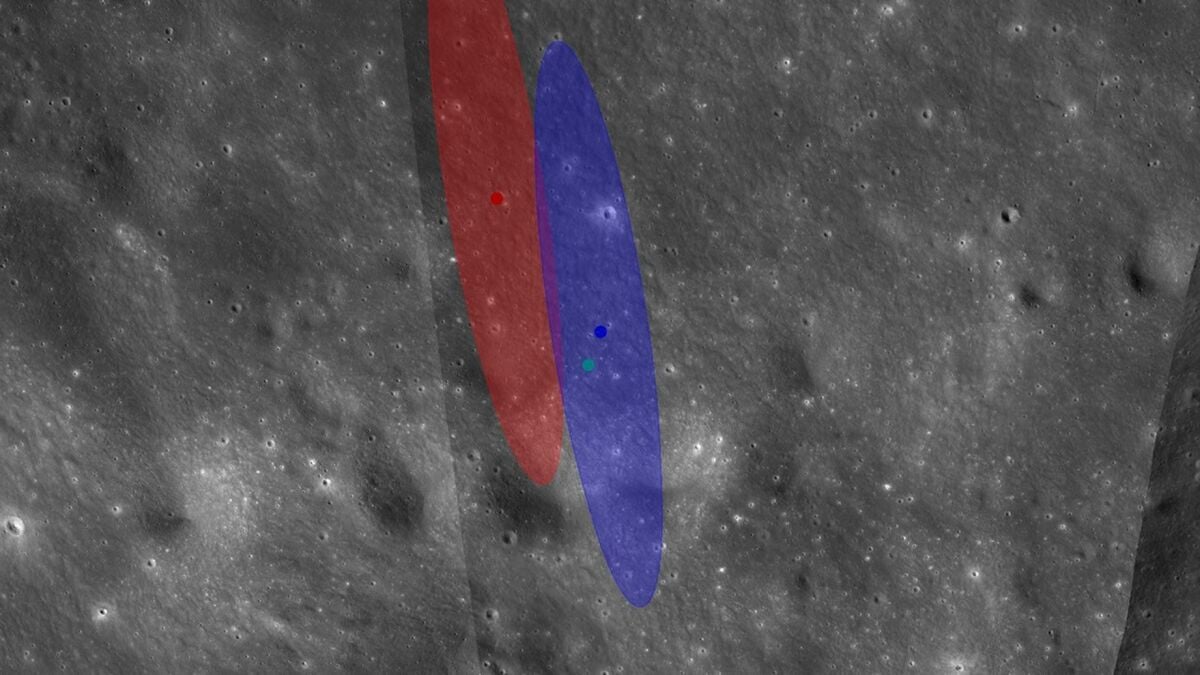 NASA: SpaceX rocket crash made basketball court-size moon crater