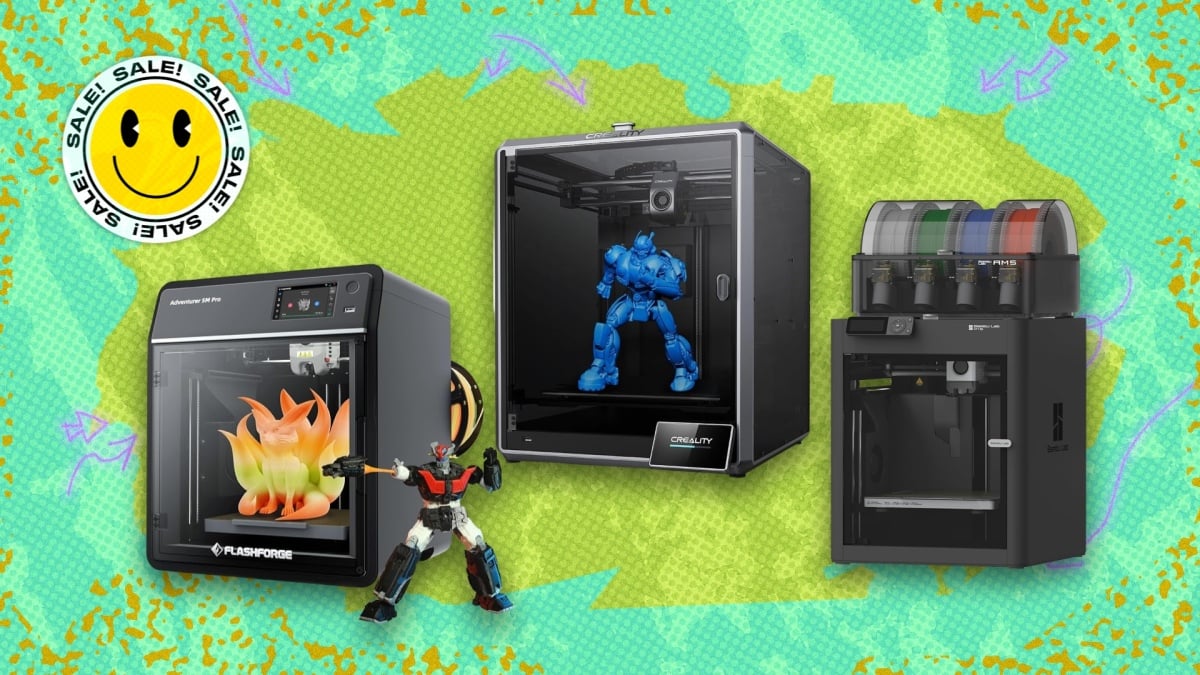 The best deals on 3D printers this week — shop Bambu Lab, Creality, and Flashforge with steep discounts