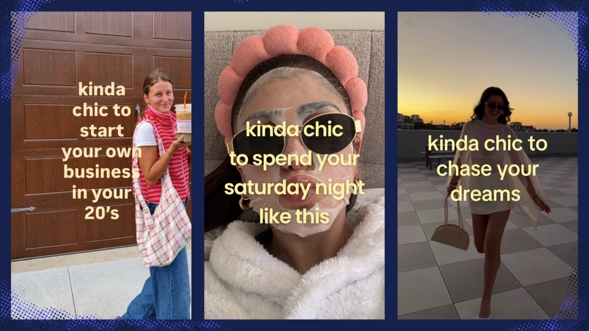 Kinda chic is everywhere. Heres what it means.