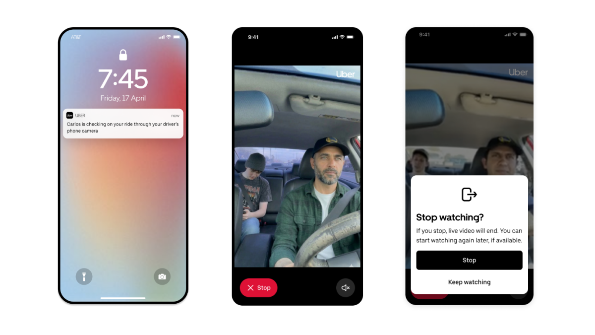 Uber launches new live video feature to monitor teen riders
