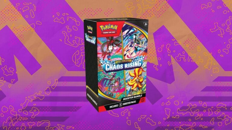 Rare Pokémon TCG deal: Mega Evolution Chaos Rising Booster Bundle is down to $44 at Amazon