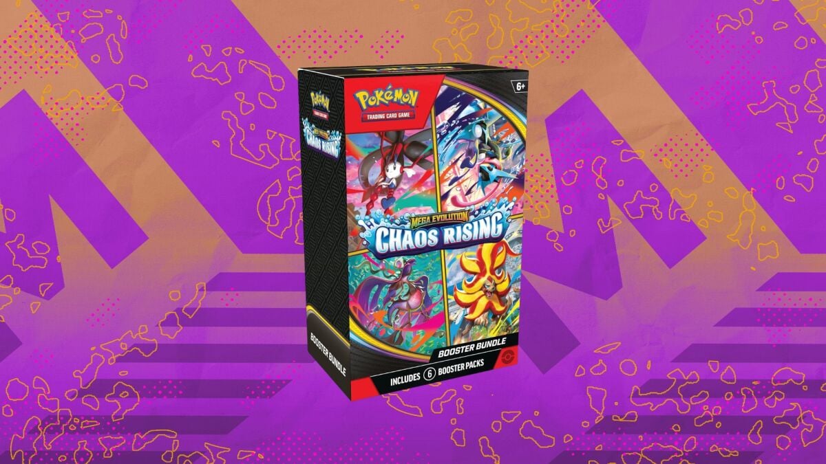 Rare Pokémon TCG deal: Mega Evolution Chaos Rising Booster Bundle is down to $44 at Amazon