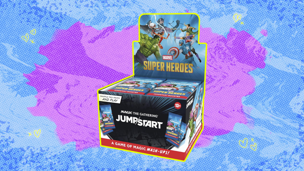 The Magic: The Gathering Marvel Super Heroes Jumpstart Booster Box is 28% off at Amazon