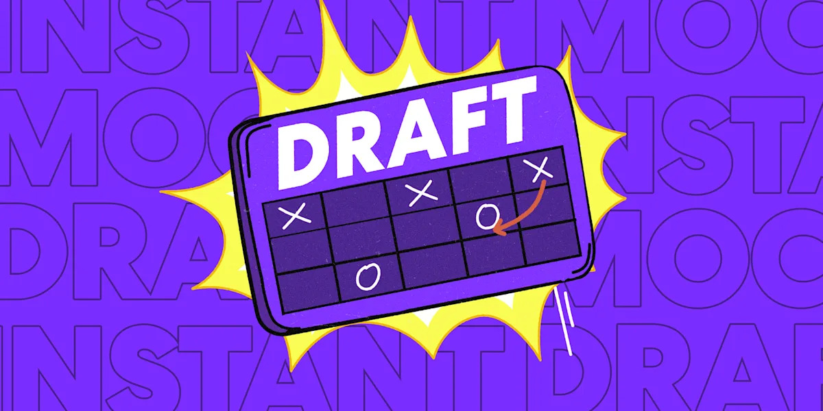 Try Instant Mock Drafts for free!