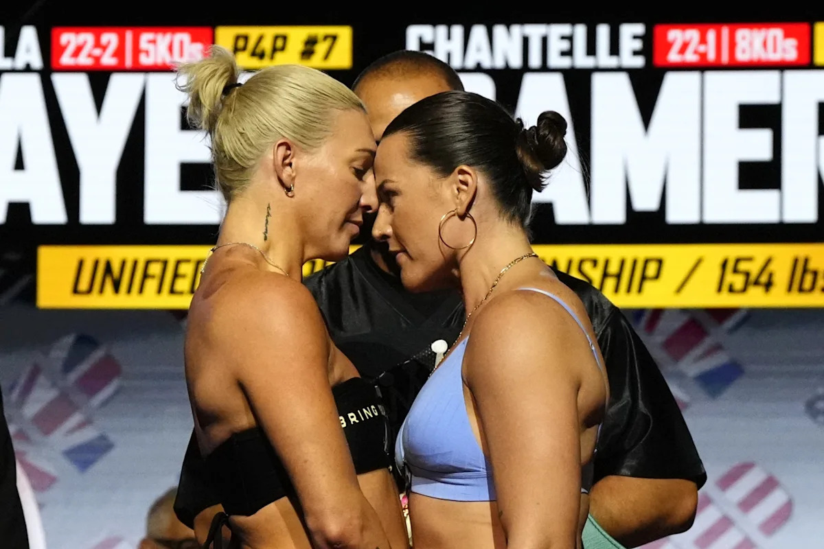 Mikaela Mayer vs. Chantelle Cameron live results, round-by-round updates, ring walks, start time for MVPW-06 fight card