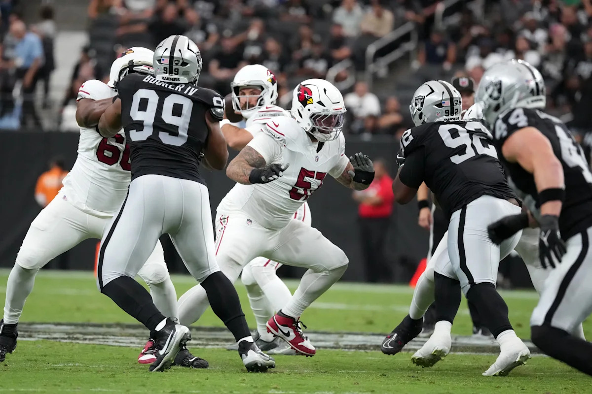 Cardinals adjust again after losing a rookie OL with knee injury