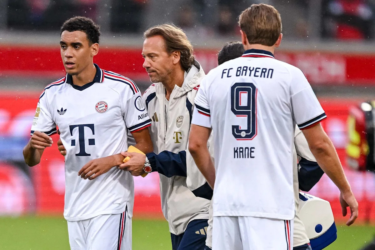 Musiala's second dizzy spell in four days leaves Bayern fans concerned