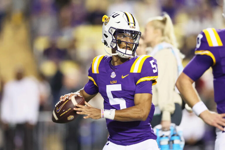 Jayden Daniels has a legitimate gripe with LSU, but it’s not about a jersey number