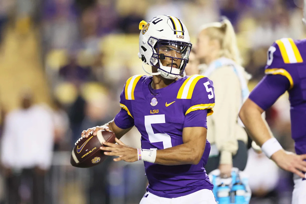 Jayden Daniels has a legitimate gripe with LSU, but it’s not about a jersey number