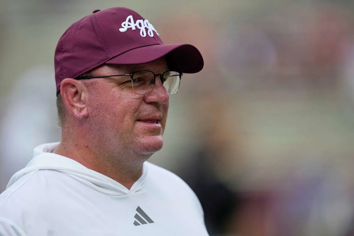 Texas A&M's Mike Elko says debate about players returning to college from pros is sign of the times