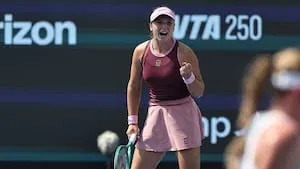 Redmond’s Kristina Liutova, 16, takes on Olympic Gold Medalist Zheng Qinwen at the US Open