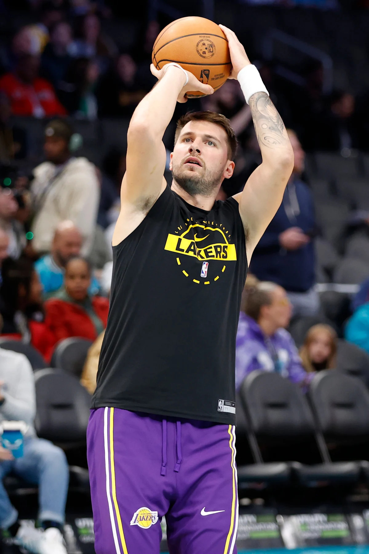 Fans are commenting on how slim Luka Doncic looks in minicamp video