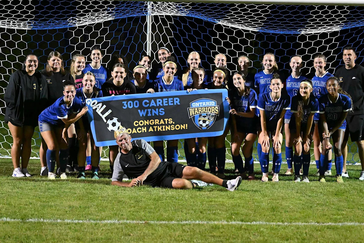 Ontario coach Atkinson picks up milestone win in victory over Madison