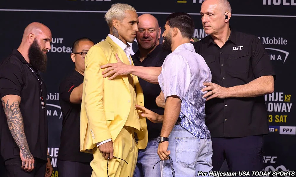 Arman Tsarukyan questions why he's not fighting Charles Oliveira at UFC 331