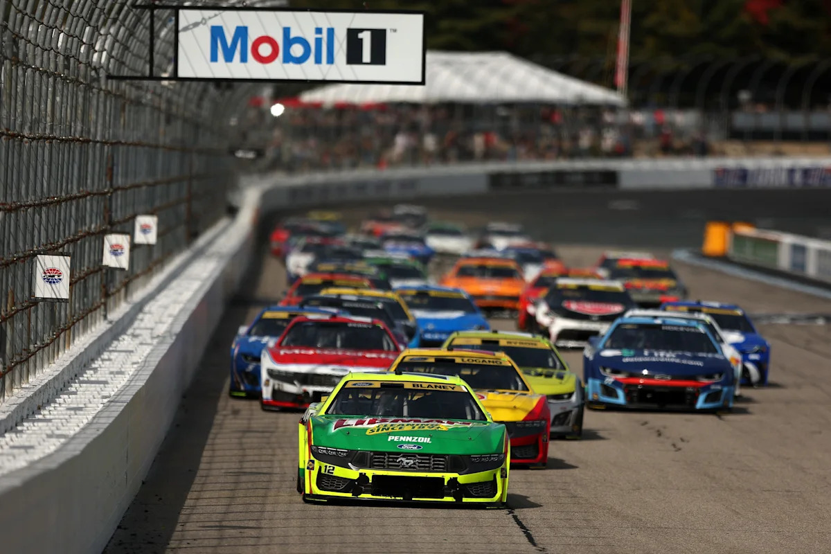 NASCAR entry list for Cup Series race at New Hampshire in August 2026