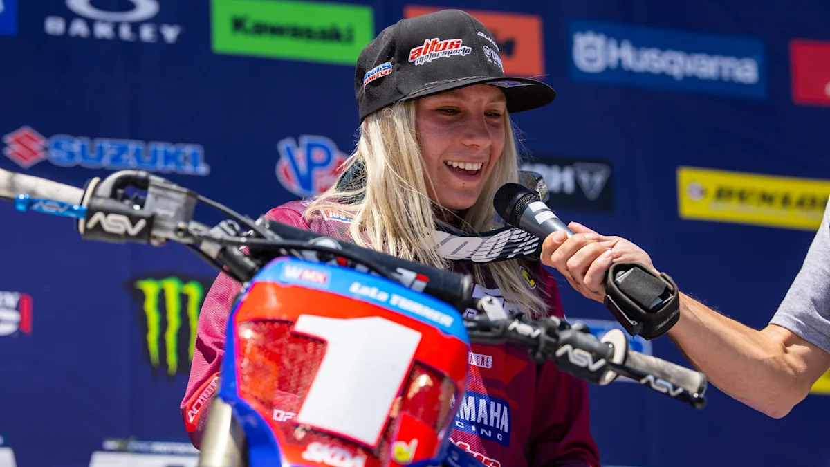 Lachlan Turner sweeps Budds Creek motos for overall victory