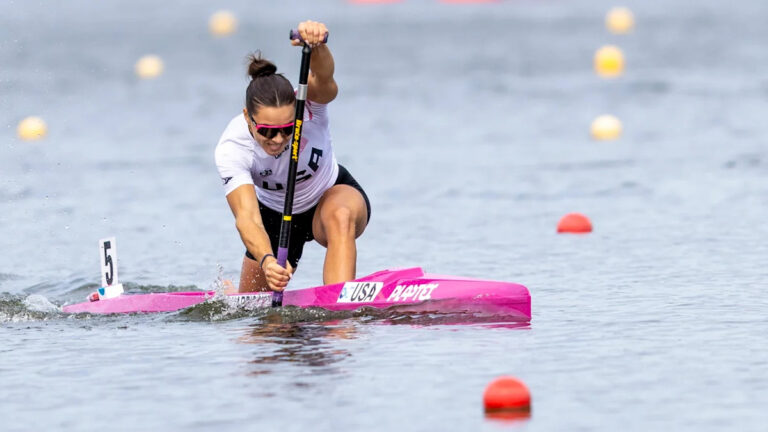 Nevin Harrison earns bronze in World Championships return in sprint paddle