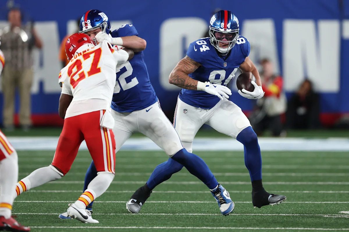 New York Giants injury updates: Theo Johnson dealing with shoulder issue