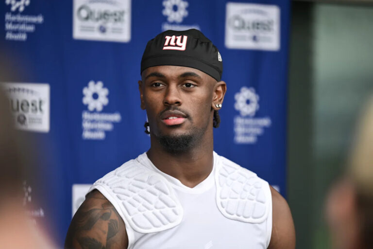 Giants' Malachi Fields winning over teammates: 'He's a freak athlete'