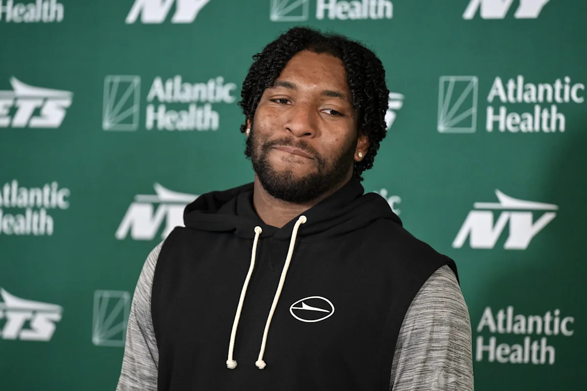 Kingsley Enagbare stole the show at Jets' training camp practice