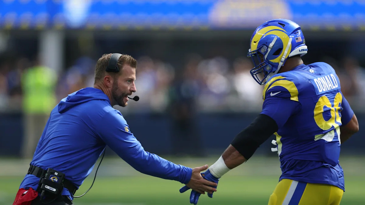 Sean McVay doesn't want to put an "invisible deadline" on Aaron Donald's decision